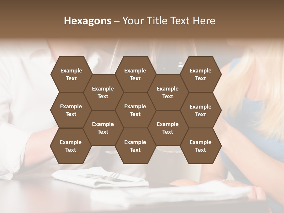 Saltwater Meat Female PowerPoint Template