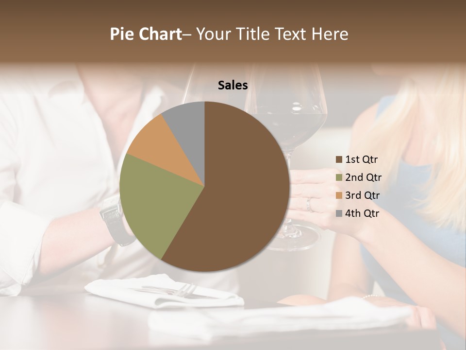 Saltwater Meat Female PowerPoint Template