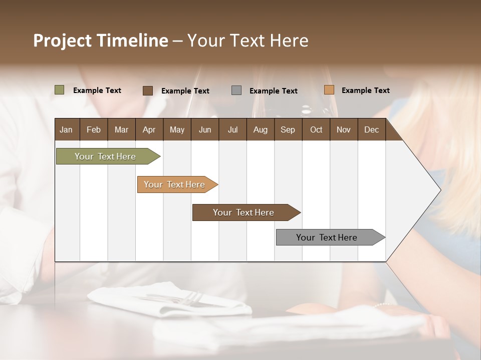 Saltwater Meat Female PowerPoint Template