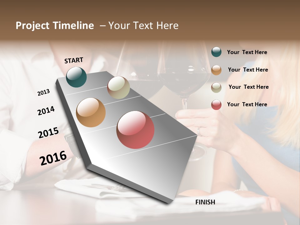 Saltwater Meat Female PowerPoint Template