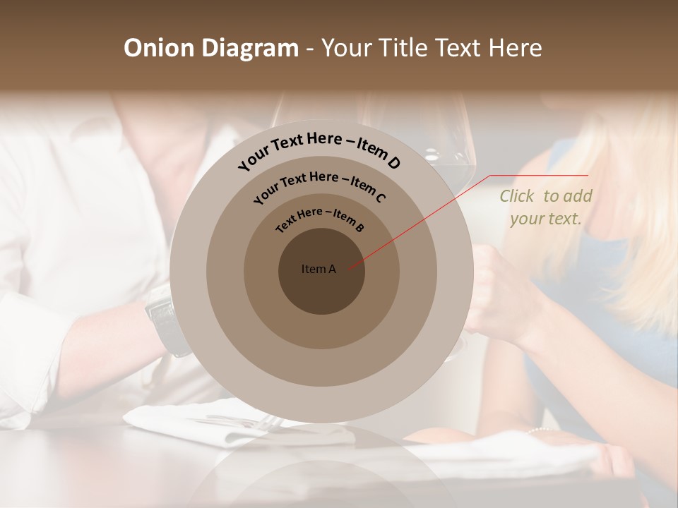 Saltwater Meat Female PowerPoint Template