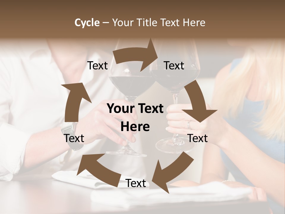 Saltwater Meat Female PowerPoint Template