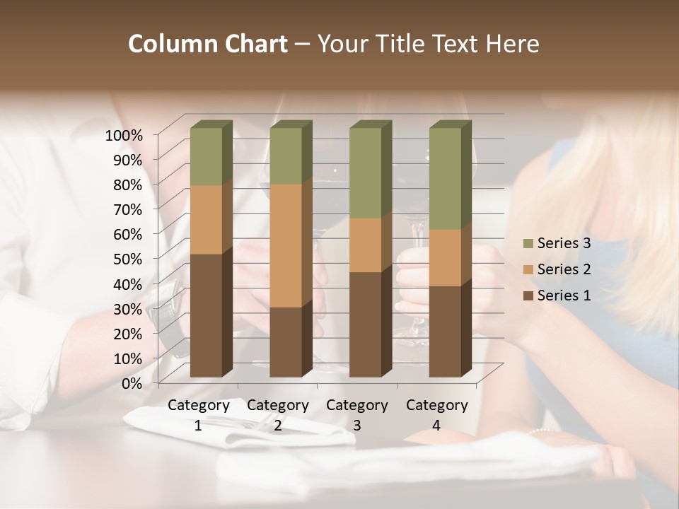 Saltwater Meat Female PowerPoint Template