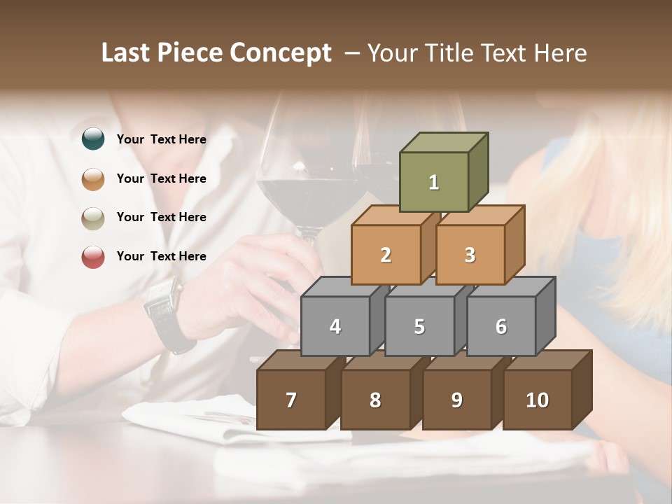 Saltwater Meat Female PowerPoint Template