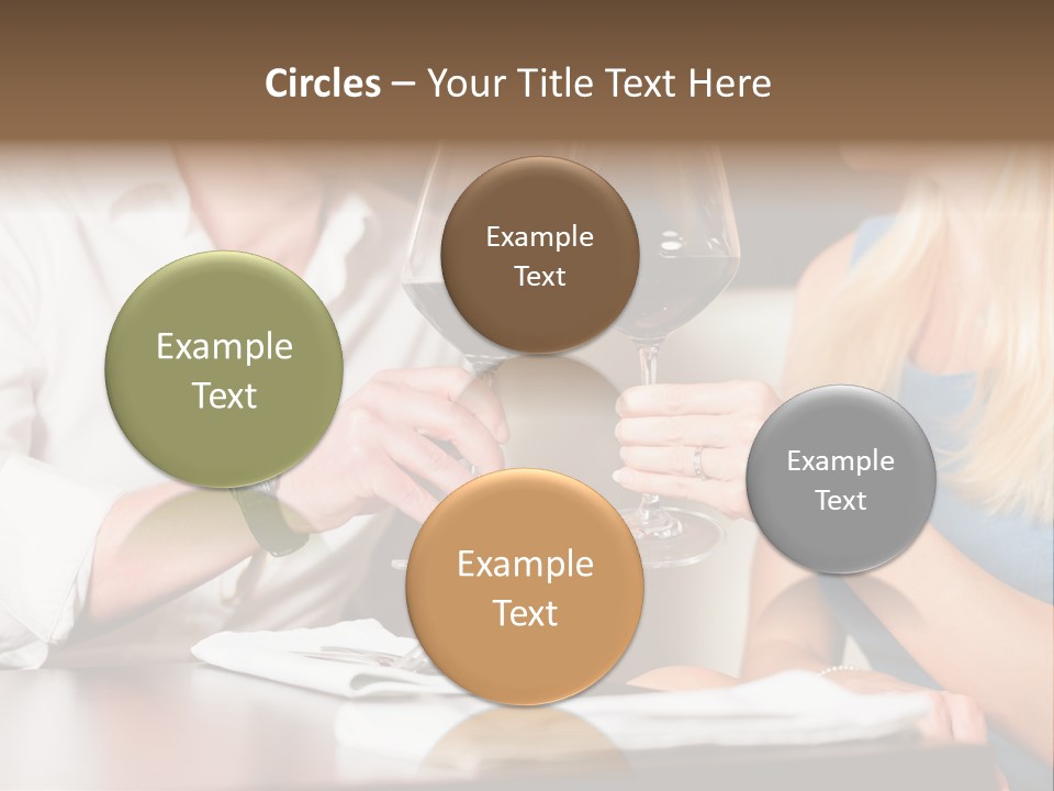 Saltwater Meat Female PowerPoint Template