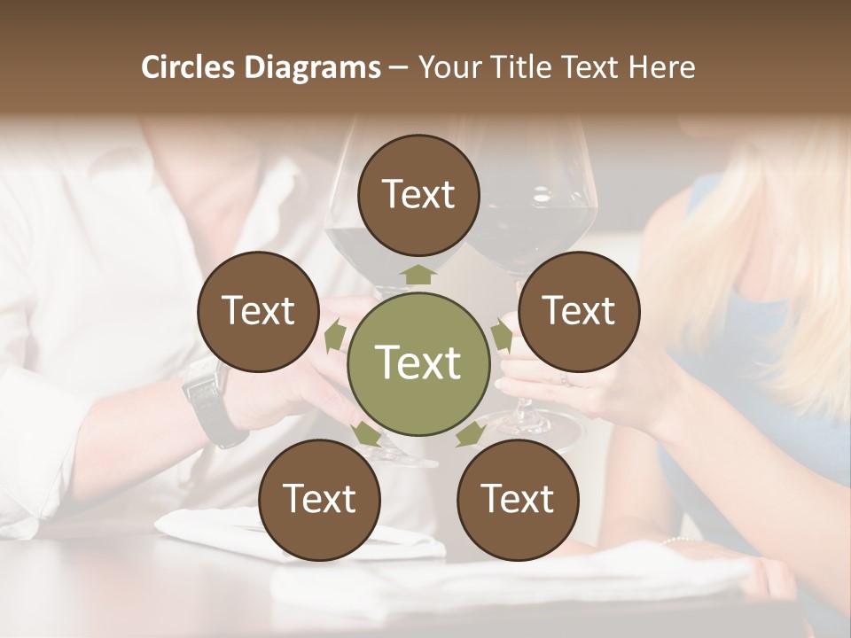 Saltwater Meat Female PowerPoint Template