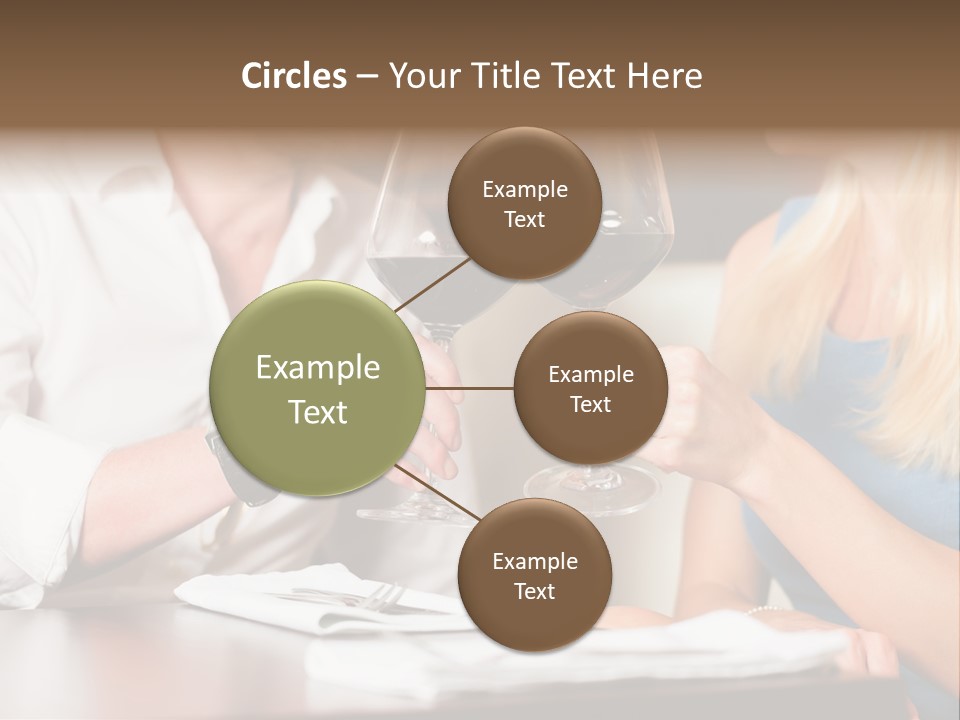 Saltwater Meat Female PowerPoint Template