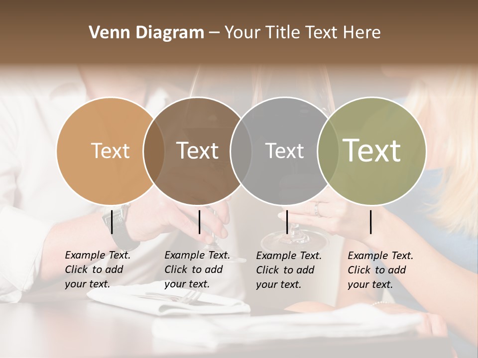 Saltwater Meat Female PowerPoint Template