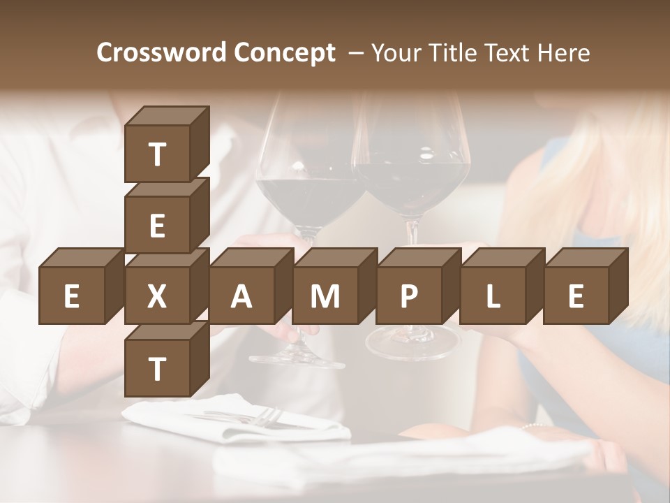 Saltwater Meat Female PowerPoint Template