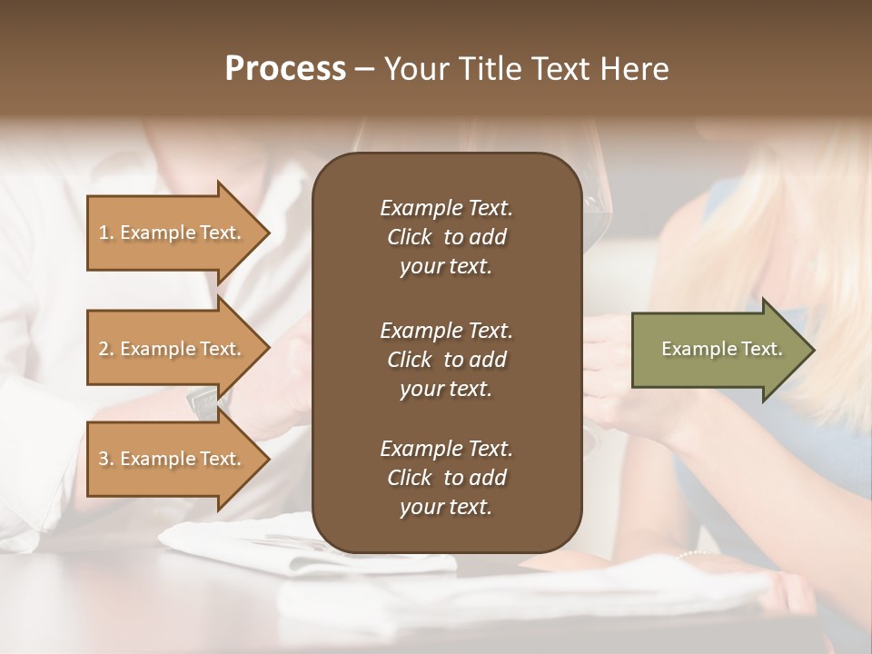 Saltwater Meat Female PowerPoint Template