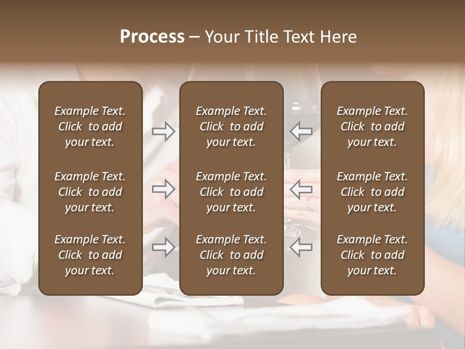 Saltwater Meat Female PowerPoint Template