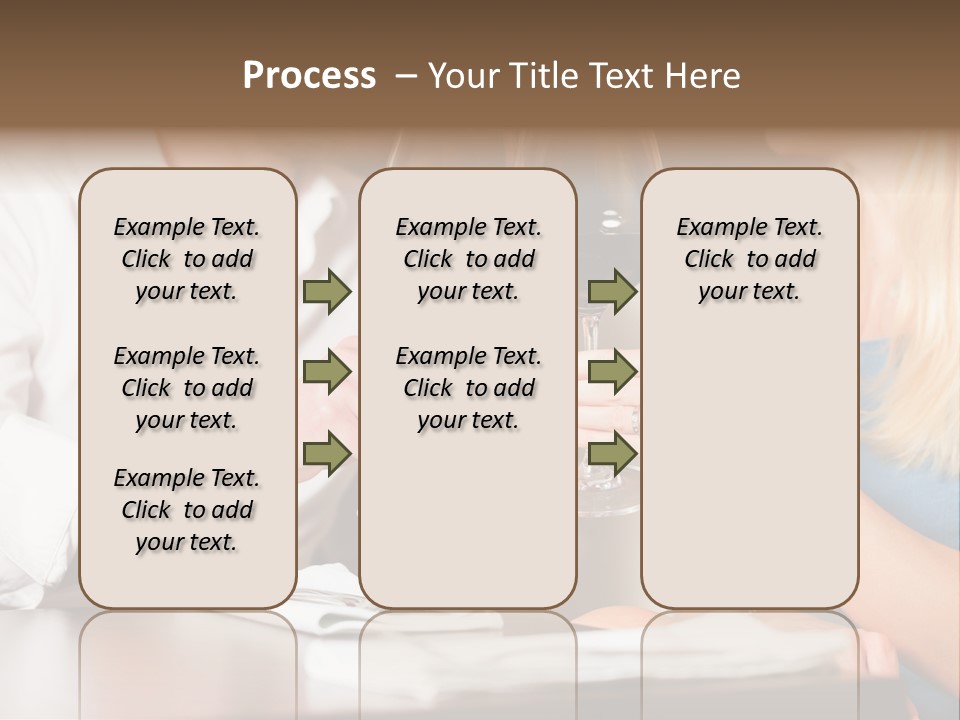 Saltwater Meat Female PowerPoint Template