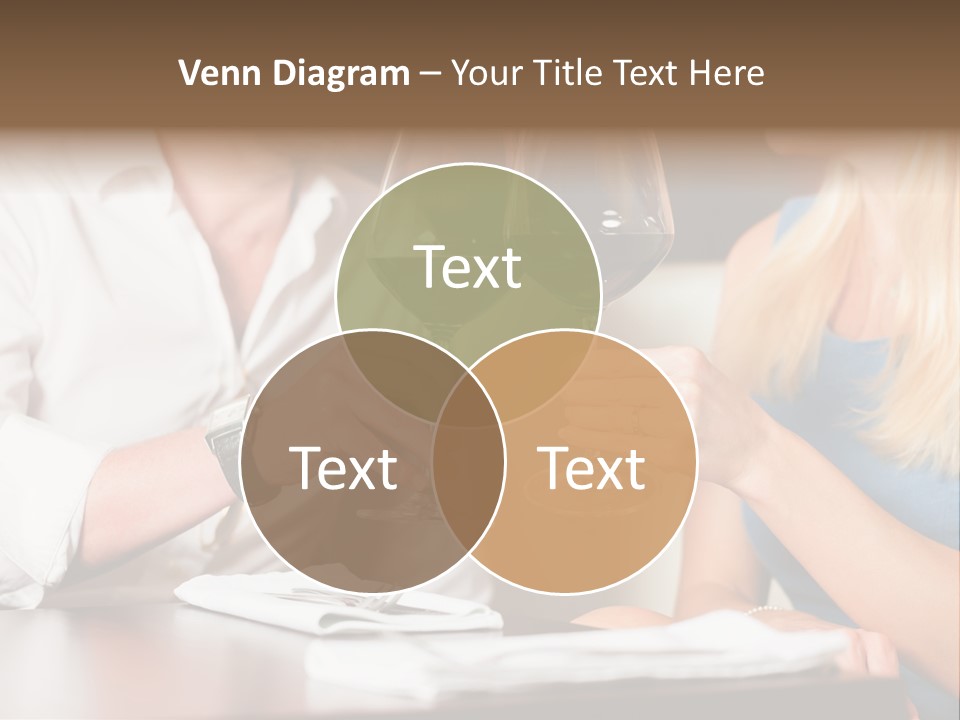 Saltwater Meat Female PowerPoint Template