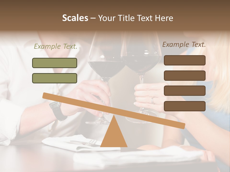Saltwater Meat Female PowerPoint Template