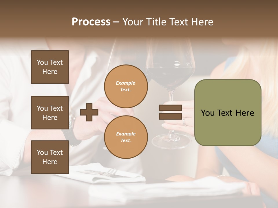 Saltwater Meat Female PowerPoint Template