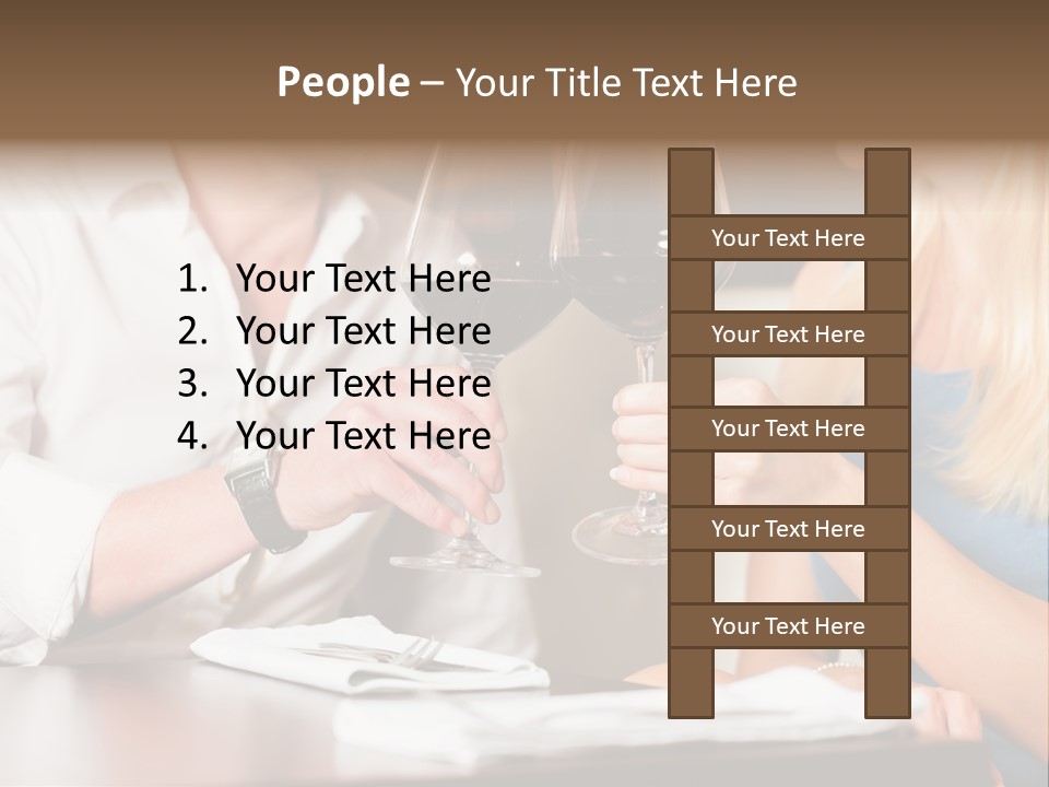 Saltwater Meat Female PowerPoint Template