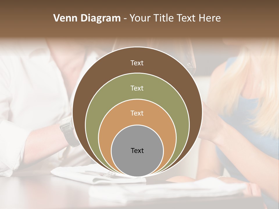 Saltwater Meat Female PowerPoint Template