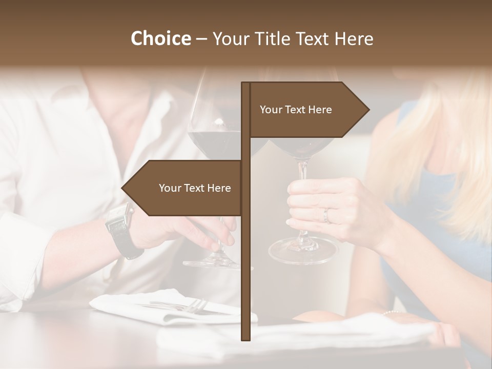 Saltwater Meat Female PowerPoint Template