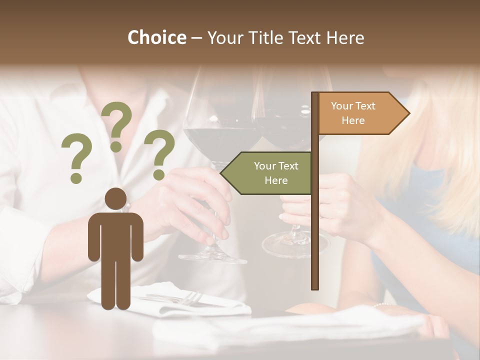 Saltwater Meat Female PowerPoint Template