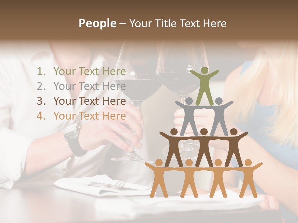 Saltwater Meat Female PowerPoint Template