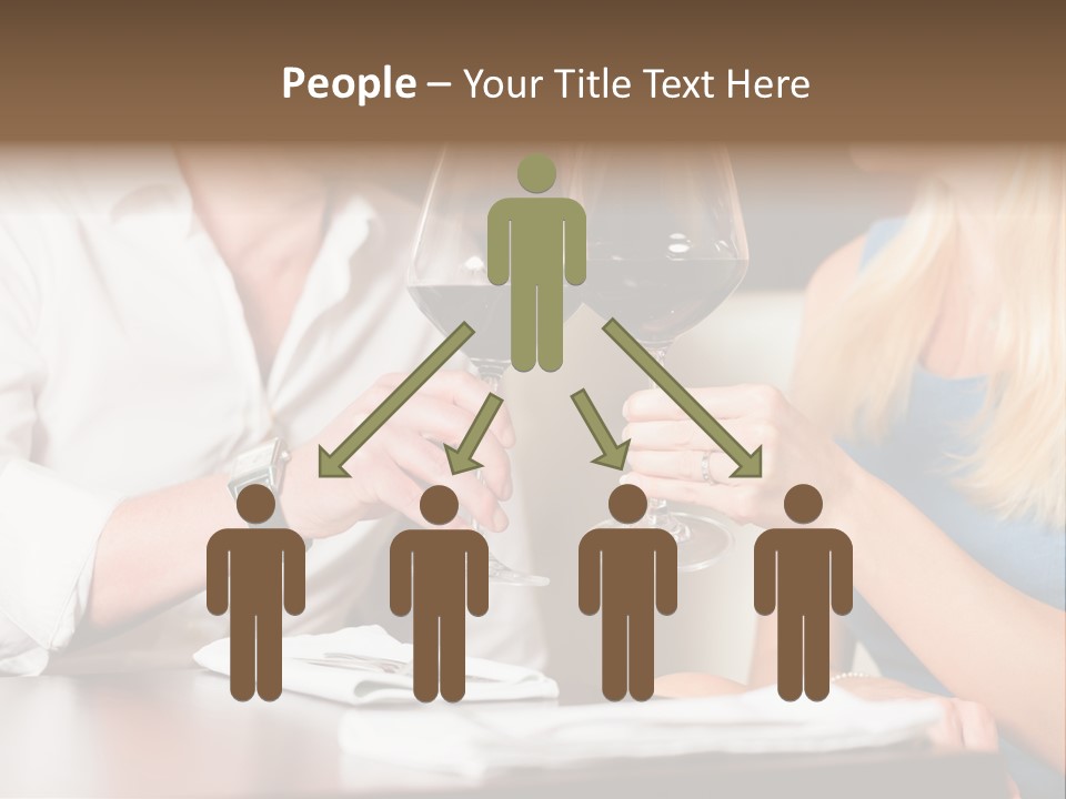 Saltwater Meat Female PowerPoint Template