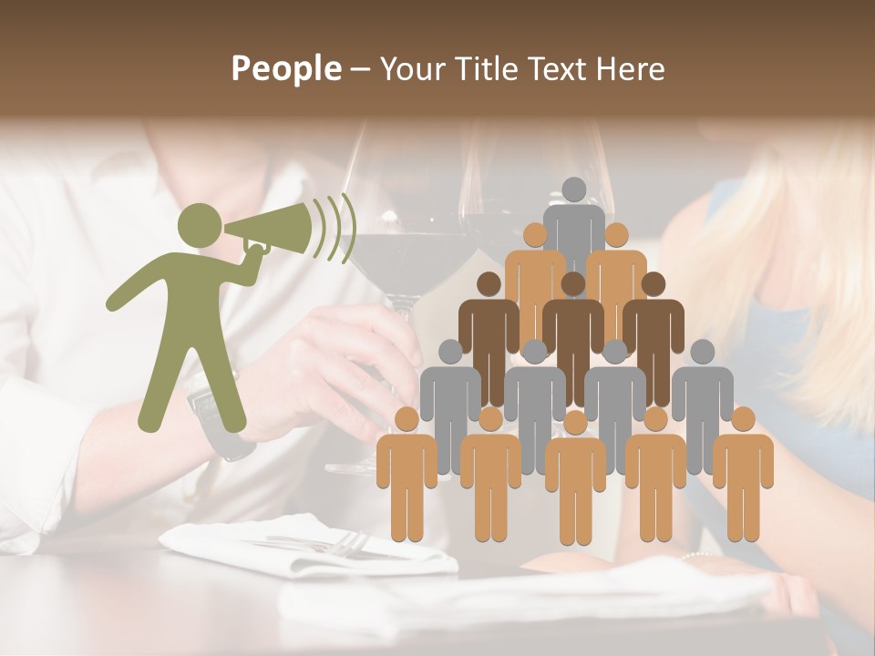 Saltwater Meat Female PowerPoint Template