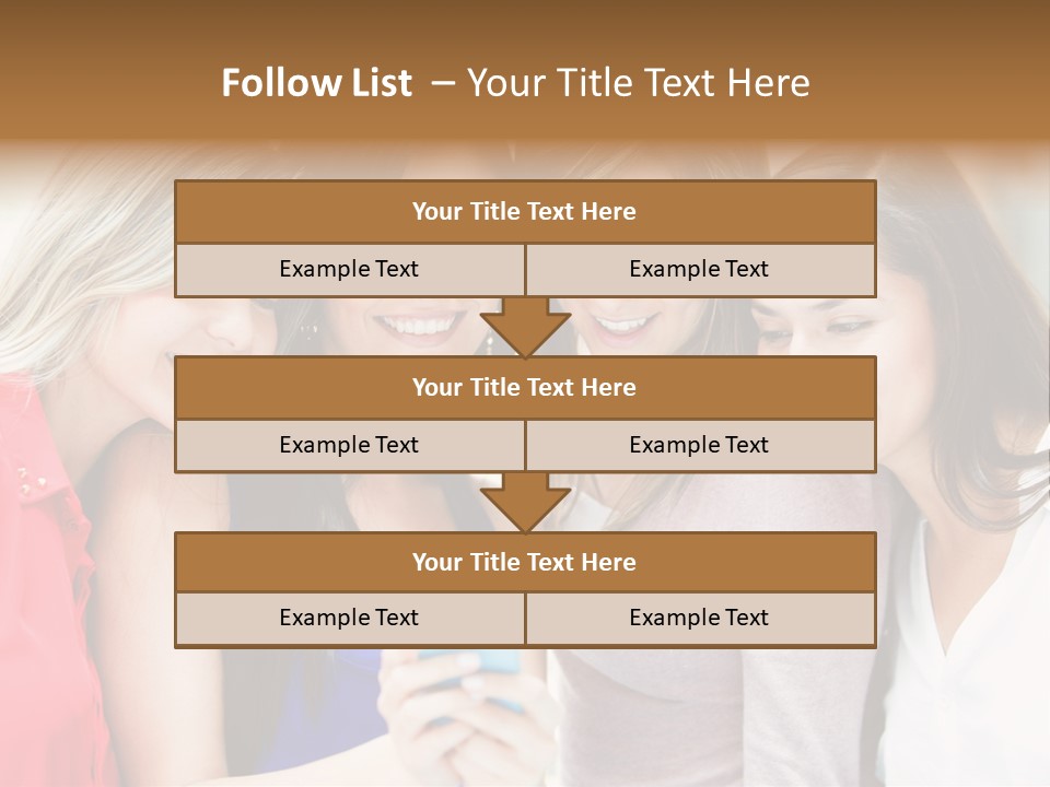 Mom Preparation Orange PowerPoint Template
