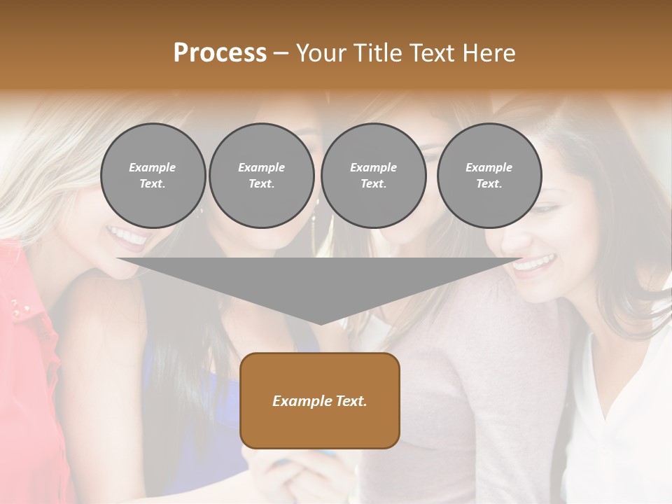 Mom Preparation Orange PowerPoint Template