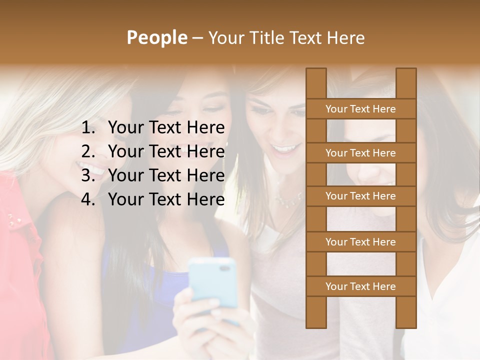 Mom Preparation Orange PowerPoint Template