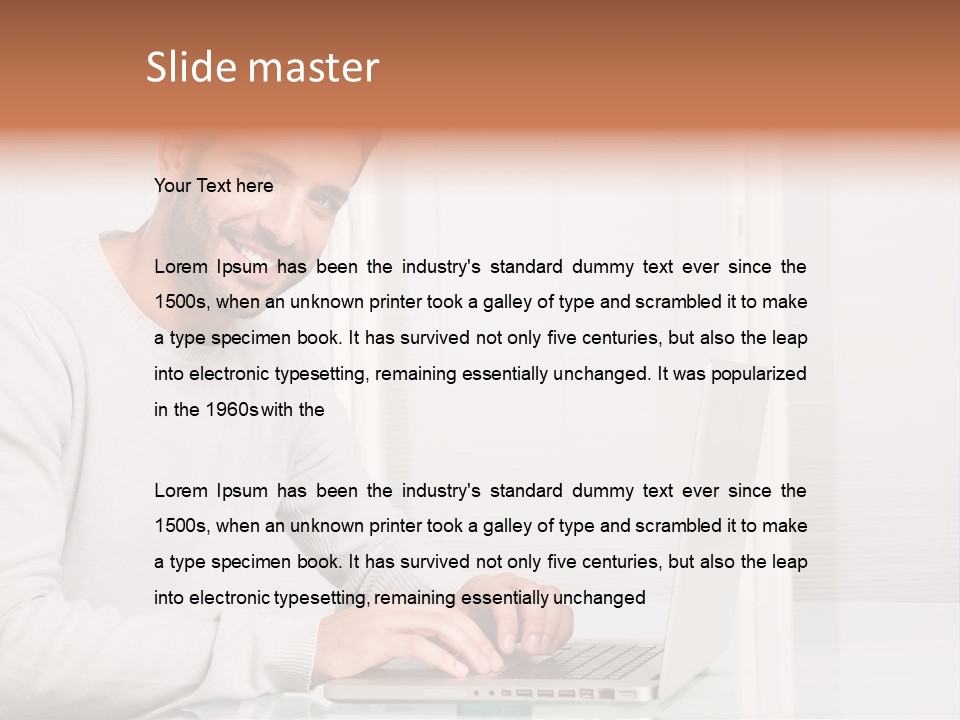 Section Preparation Isolated PowerPoint Template