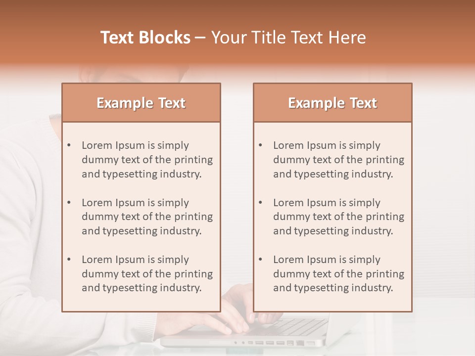 Section Preparation Isolated PowerPoint Template