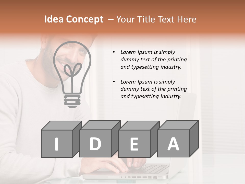 Section Preparation Isolated PowerPoint Template