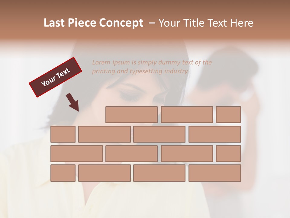 Section Preparation Isolated PowerPoint Template