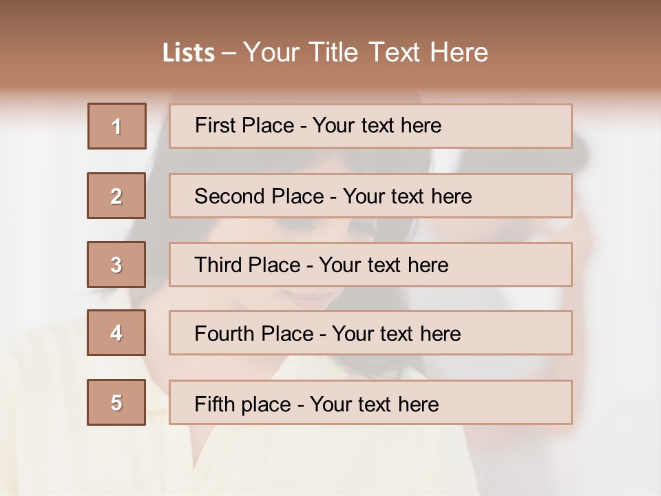 Section Preparation Isolated PowerPoint Template