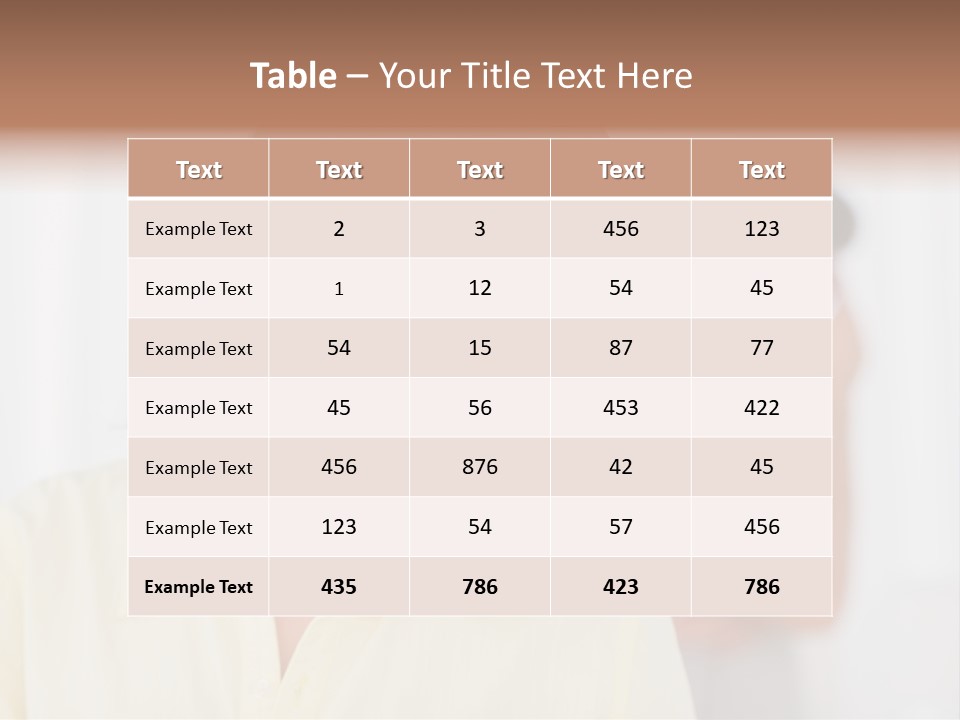 Section Preparation Isolated PowerPoint Template