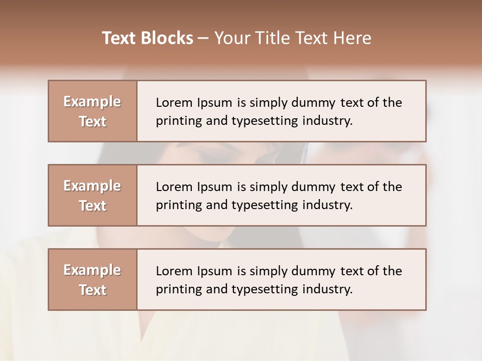 Section Preparation Isolated PowerPoint Template