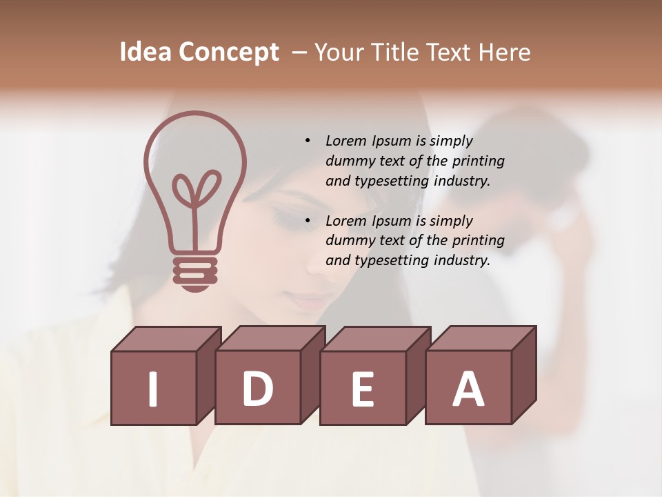 Section Preparation Isolated PowerPoint Template