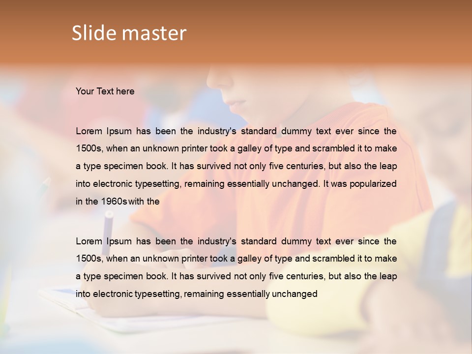 Raw Maternity Sea PowerPoint Template