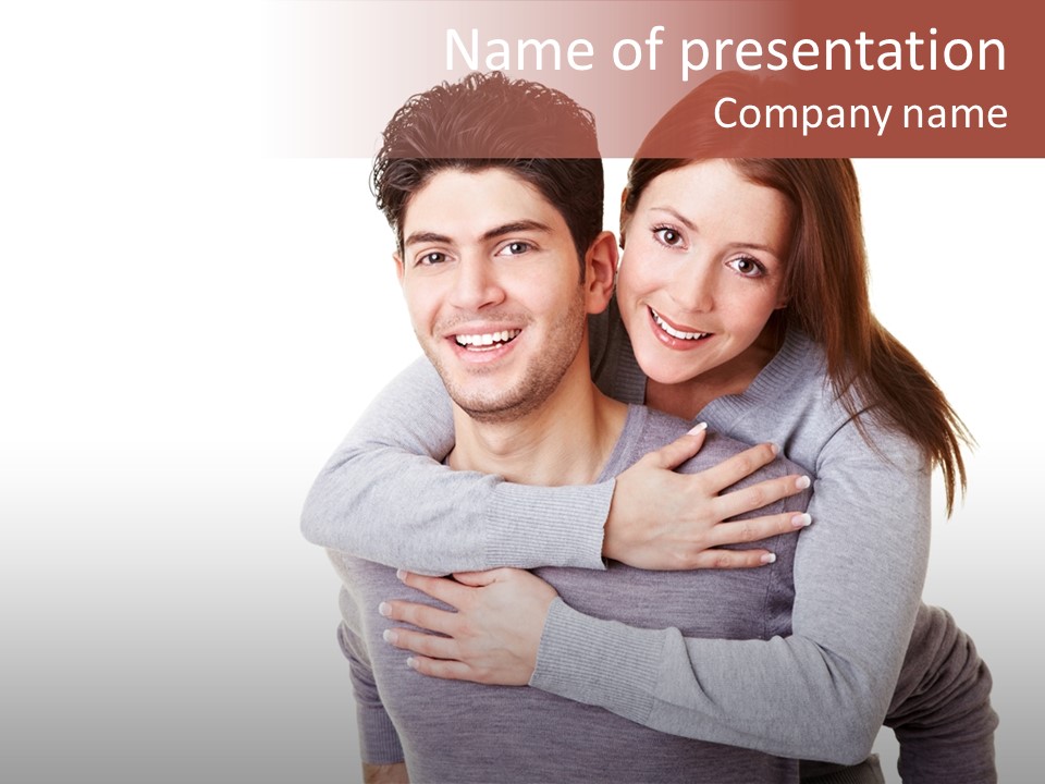 Meat Mother Expecting PowerPoint Template