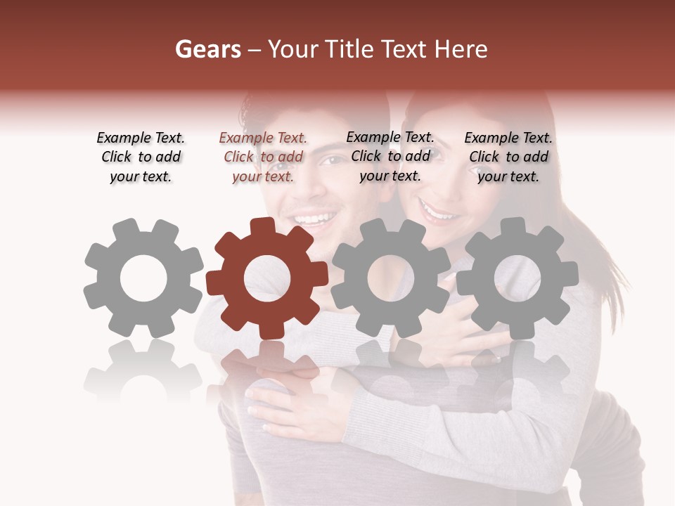 Meat Mother Expecting PowerPoint Template