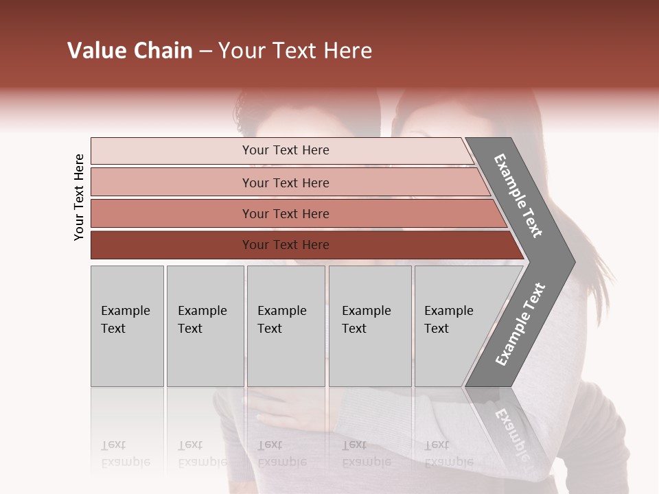 Meat Mother Expecting PowerPoint Template