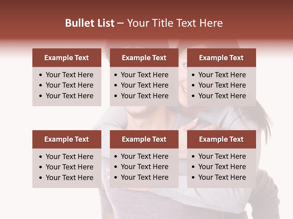 Meat Mother Expecting PowerPoint Template