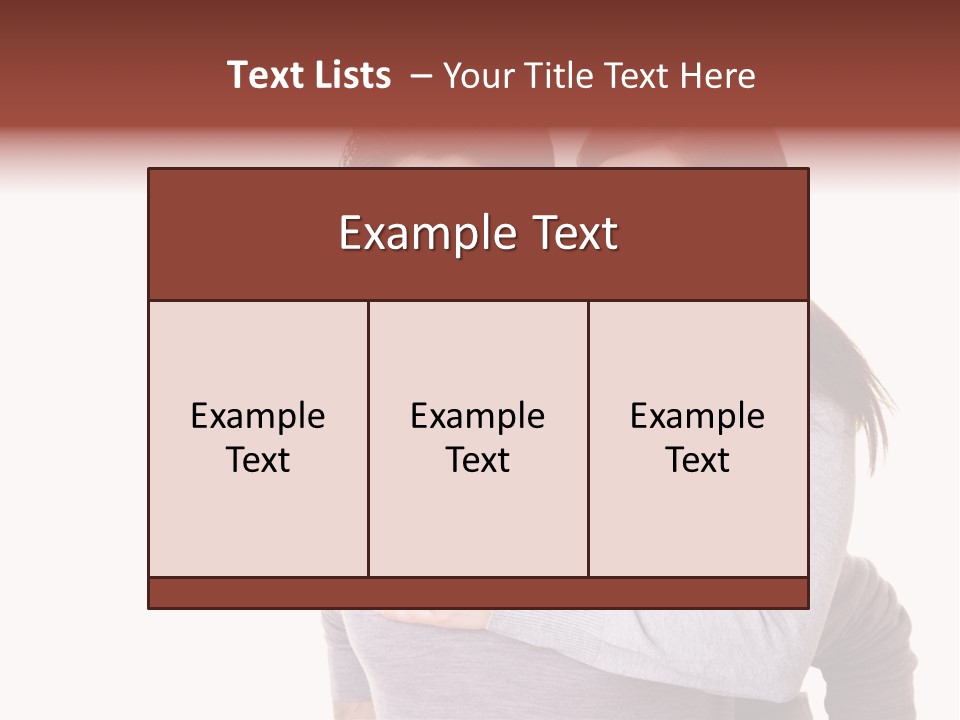 Meat Mother Expecting PowerPoint Template