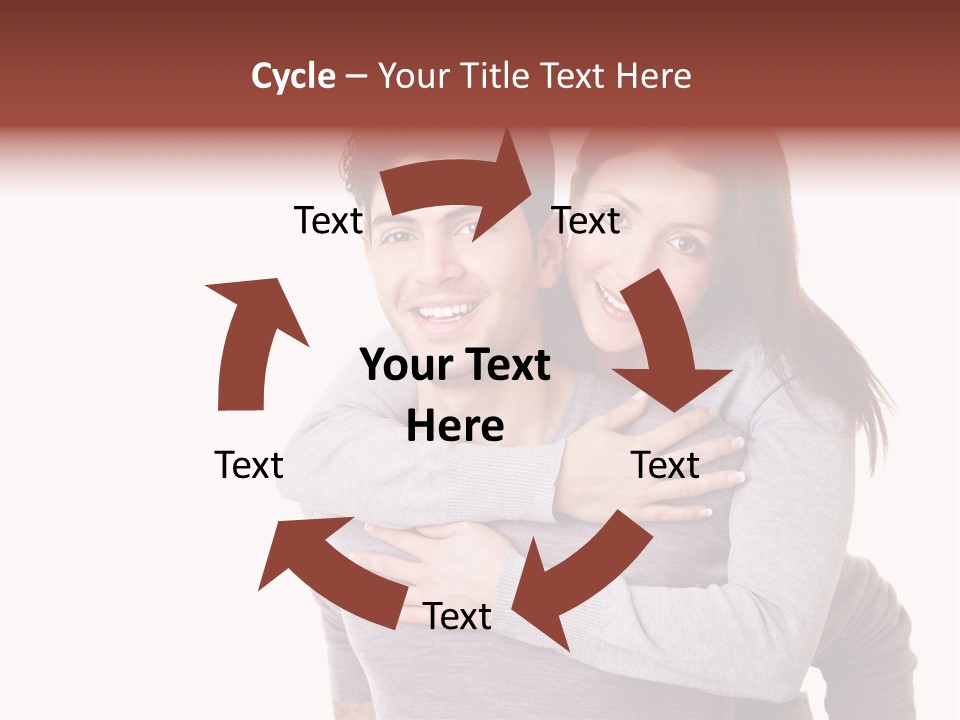 Meat Mother Expecting PowerPoint Template