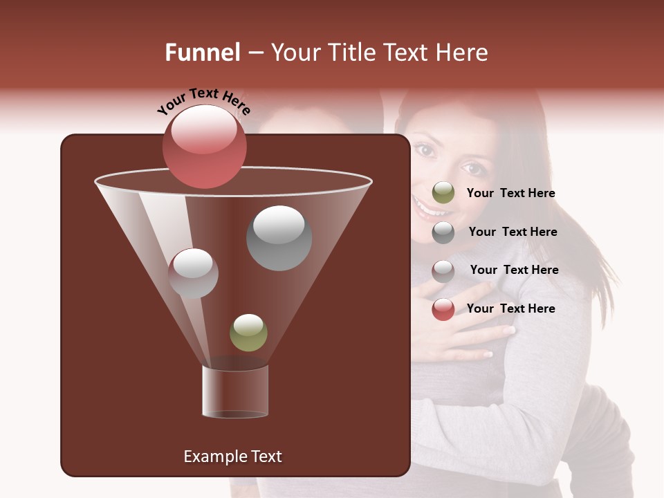 Meat Mother Expecting PowerPoint Template