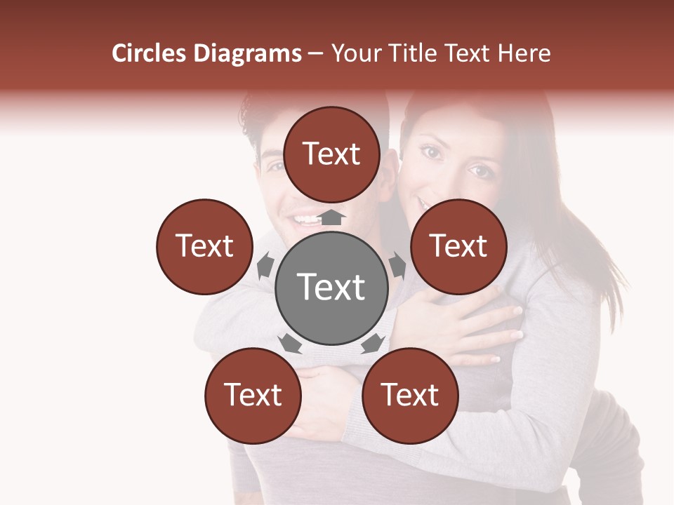 Meat Mother Expecting PowerPoint Template