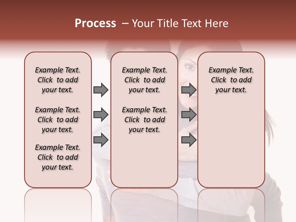 Meat Mother Expecting PowerPoint Template