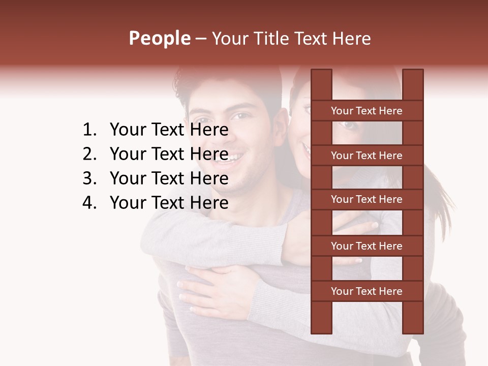 Meat Mother Expecting PowerPoint Template