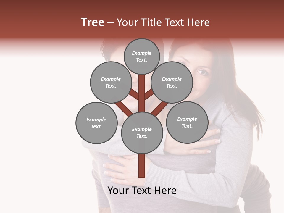 Meat Mother Expecting PowerPoint Template