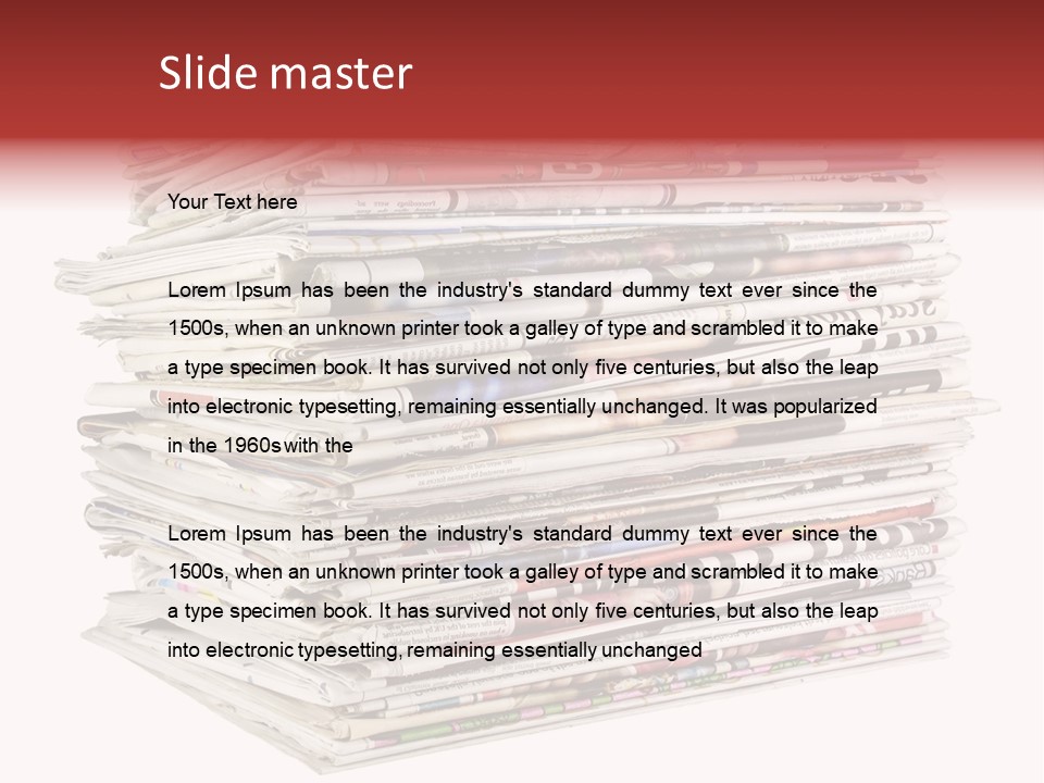 Pregnant Isolated Parent PowerPoint Template